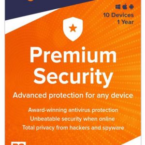 Avast Premium Security 2020 – 10 Devices – 1 Year Global
