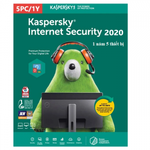 Kaspersky Internet Security 2020 1 year 5 devices key Global